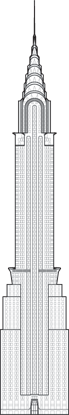 Chrysler Building Outline