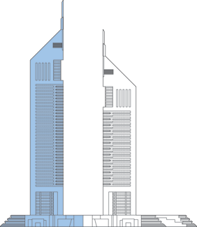 Emirates Tower One Outline