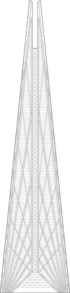 Russia Tower Outline