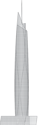 Seoul Light DMC Tower Outline