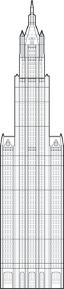 Woolworth Building Outline